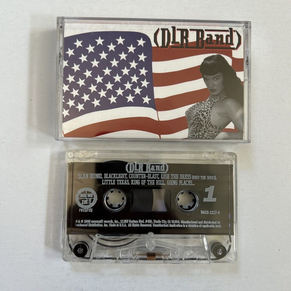 DLR Band Self-Titled Cassette Tape David Lee Roth 1998 Hard Rock Wawazat Records